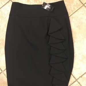 Express Black pencil skirt